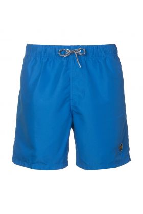 Men's swim shorts solid elec. blue